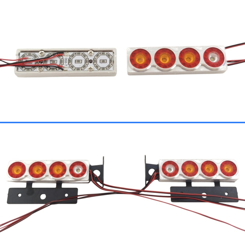 Tractor Implement - Feux arrière LED pour camion jouet